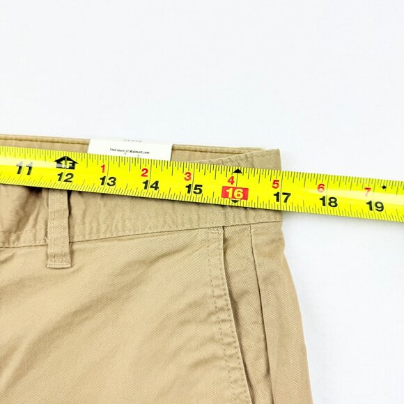 Free Assembly Men's Everyday Tapered Stretch Core Kelp Tan Chino Pants 32x30 NWT - Picture 8 of 11